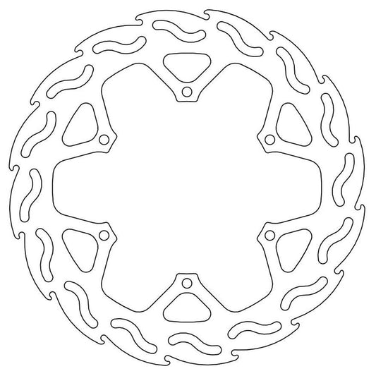 Moto-Master TM Rear Flame Series Disc (MM-110263)