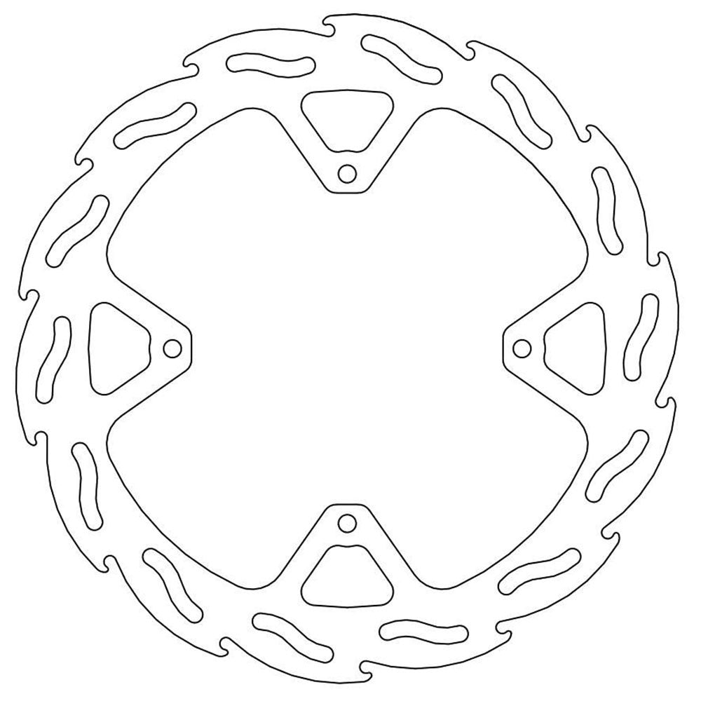 Moto-Master TM Rear Flame Series Disc (MM-110265)