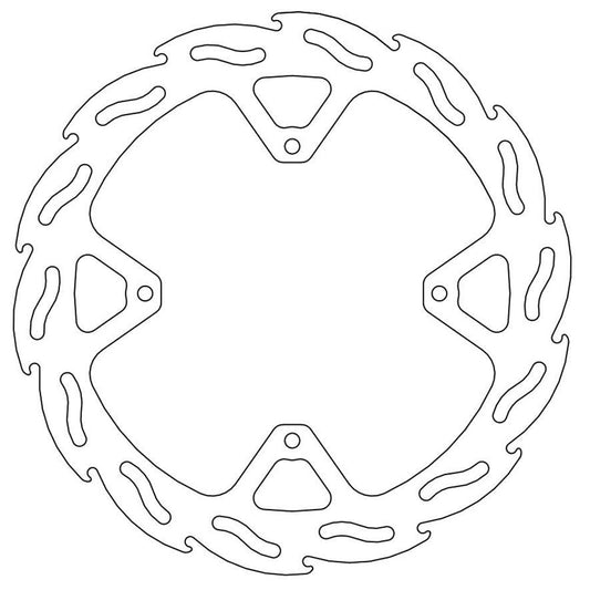 Moto-Master TM Rear Flame Series Disc (MM-110265)