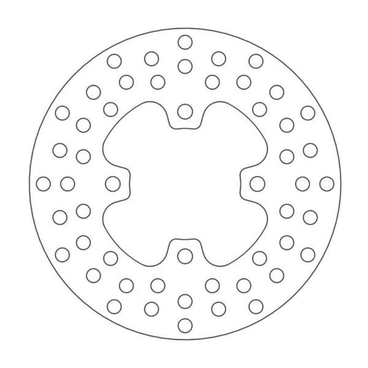 Moto-Master Polaris Left Front Round Series Disc Predator 500 2006-2008
