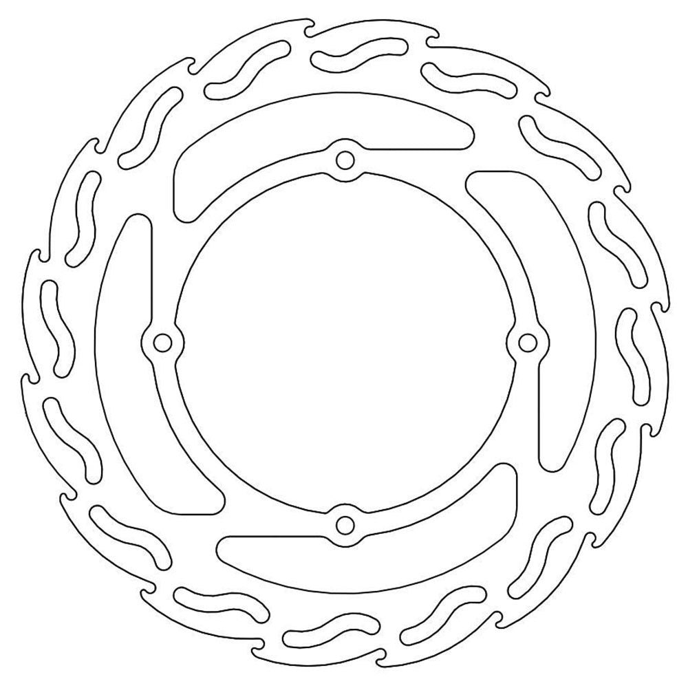 Moto-Master Honda Front Flame Series Disc (MM-110295)