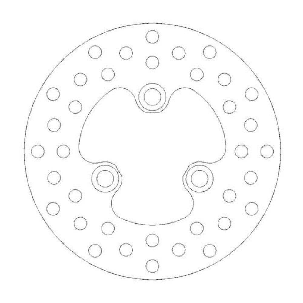 Moto-Master Suzuki Left Front Round Series Disc LT-R 450 2006-2011