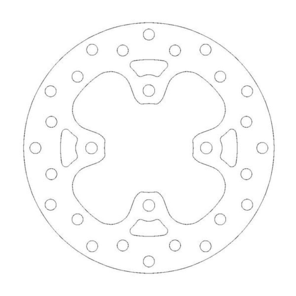 Moto-Master KTM Left Front Round Series Disc 450 XC 2008-2010