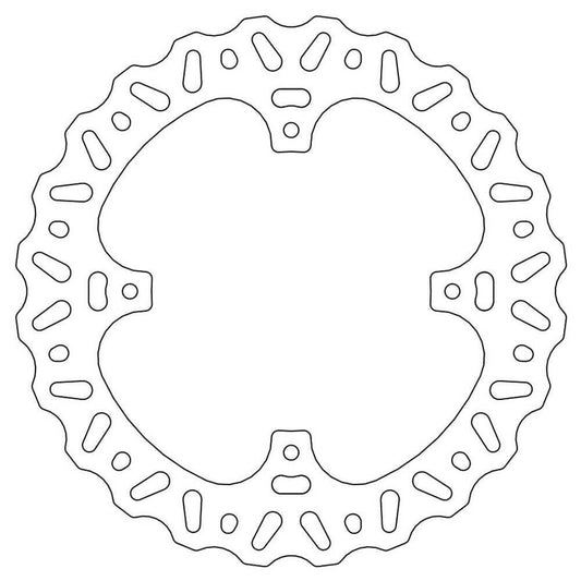 Moto-Master Honda Rear Nitro Series Disc (MM-110356)