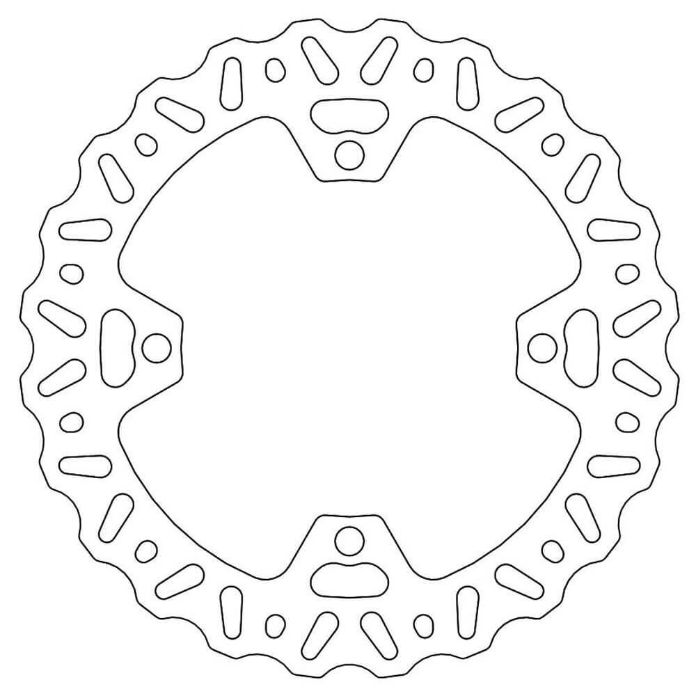 Moto-Master Suzuki Rear Nitro Series Disc (MM-110358)
