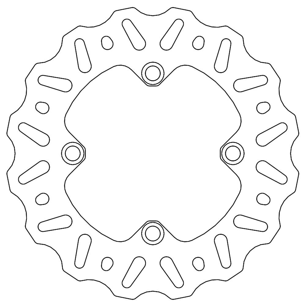 Moto-Master Kawasaki Rear Nitro Series Disc (MM-110361)