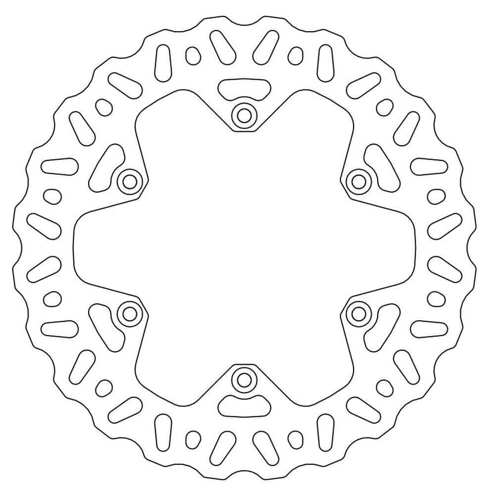 Moto-Master Husaberg Rear Nitro Series Disc (MM-110363)