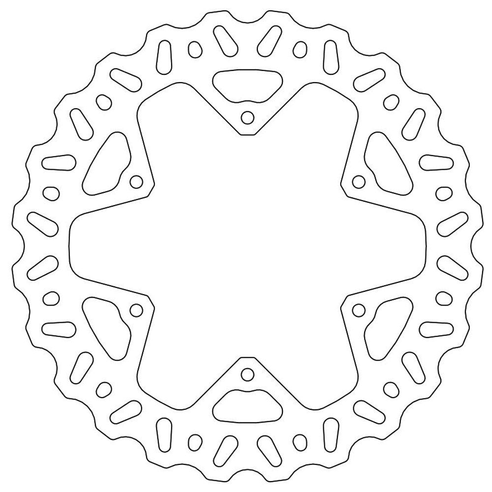 Moto-Master Yamaha Rear Nitro Series Disc (MM-110367)