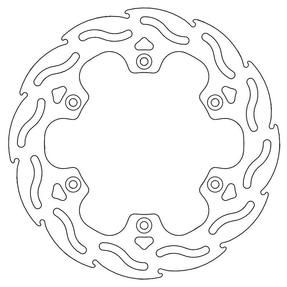 Moto-Master TM Rear Flame Series Disc (MM-110386)