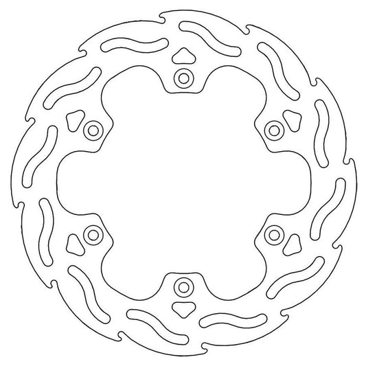 Moto-Master TM Rear Flame Series Disc (MM-110386)