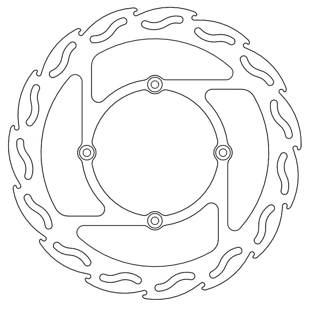 Moto-Master Kawasaki Front Flame Series Disc (MM-110388)