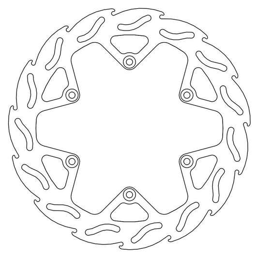 Moto-Master Yamaha Front Flame Series Disc (MM-110389)