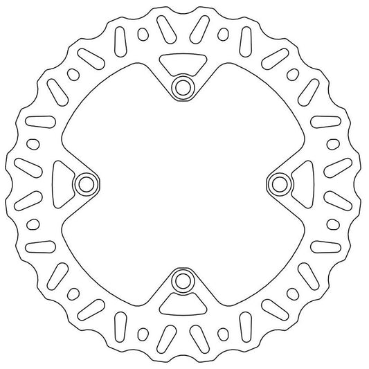 Moto-Master Husqvarna Rear Nitro Series Disc (MM-110405)