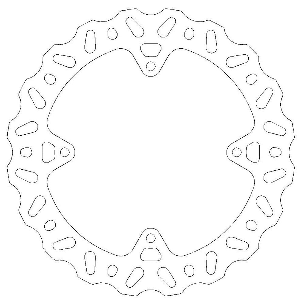 Moto-Master KTM Rear Nitro Series Disc (MM-110438)