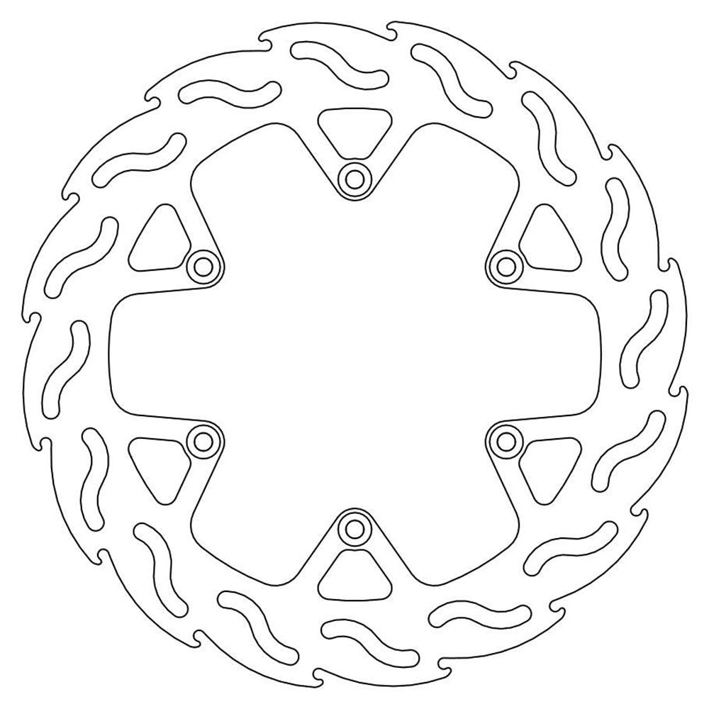 Moto-Master KTM Rear Flame Series Disc (MM-110600)