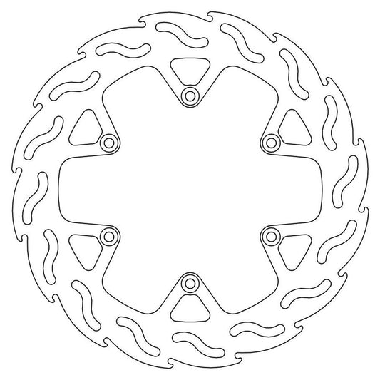 Moto-Master KTM Rear Flame Series Disc (MM-110600)
