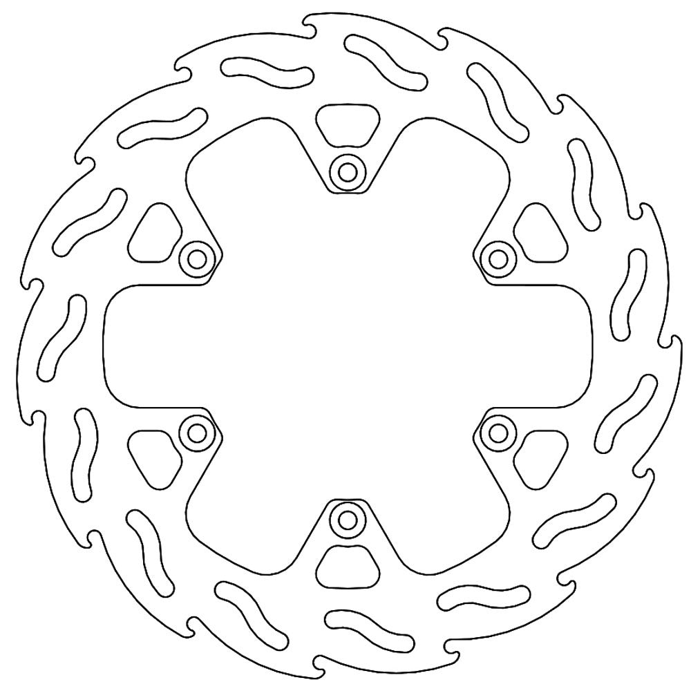 Moto-Master Beta 4.4mm Rear Flame Factory Disc (mm-110640)
