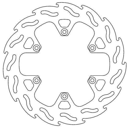 Moto-Master Beta 4.4mm Rear Flame Factory Disc (mm-110640)