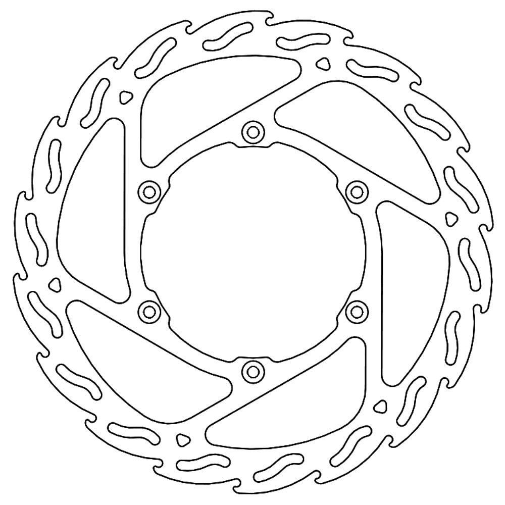 Moto-Master Yamaha Front Flame Series Disc (MM-110676)