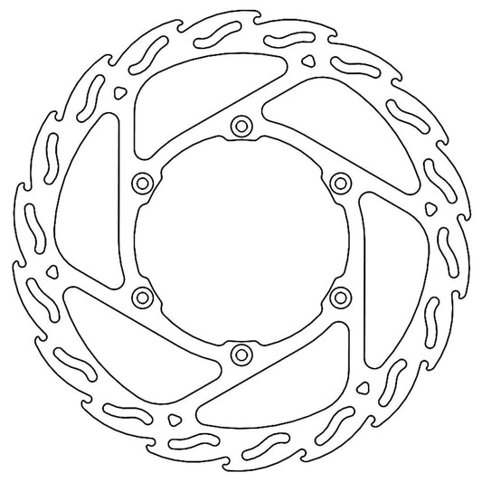 Moto-Master Yamaha Front Flame Series Disc (MM-110676)