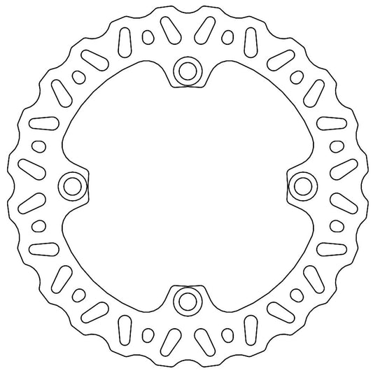 Moto-Master Honda Rear Nitro Series Disc (MM-110715)