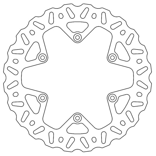 Moto-Master Yamaha Rear Nitro Series Disc (MM-110724)