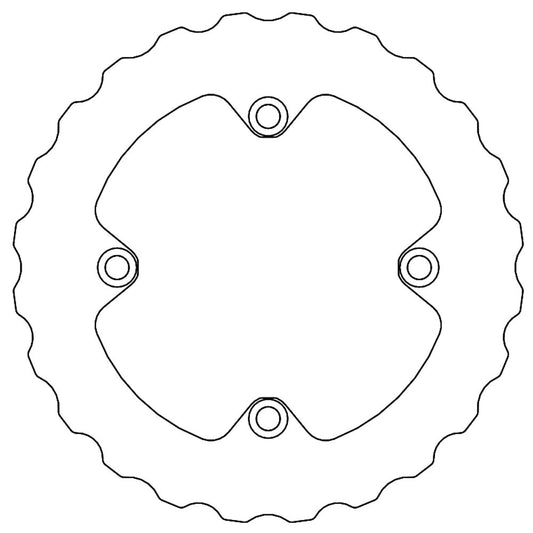 Moto-Master Sherco Rear Mud Solid Disc (MM-110730)