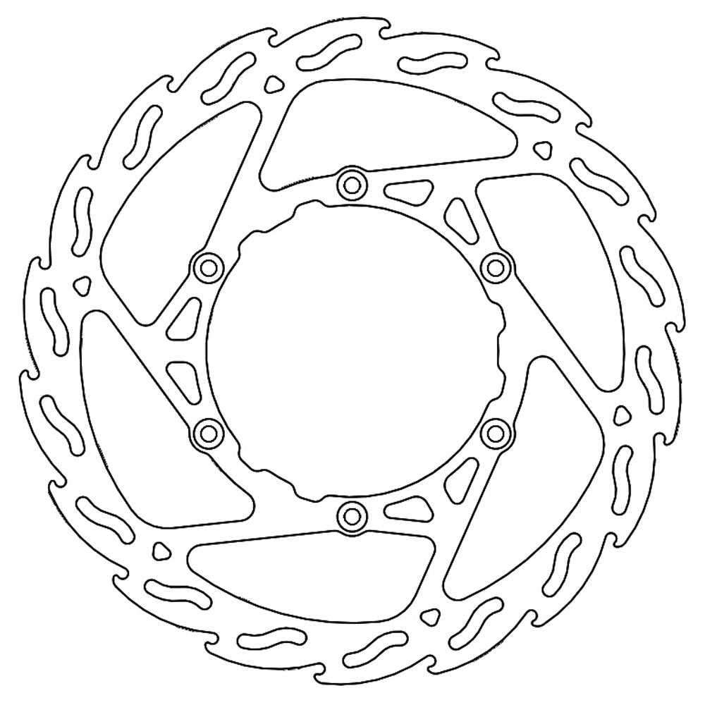 Moto-Master Yamaha Front Flame Series Disc (MM-110809)
