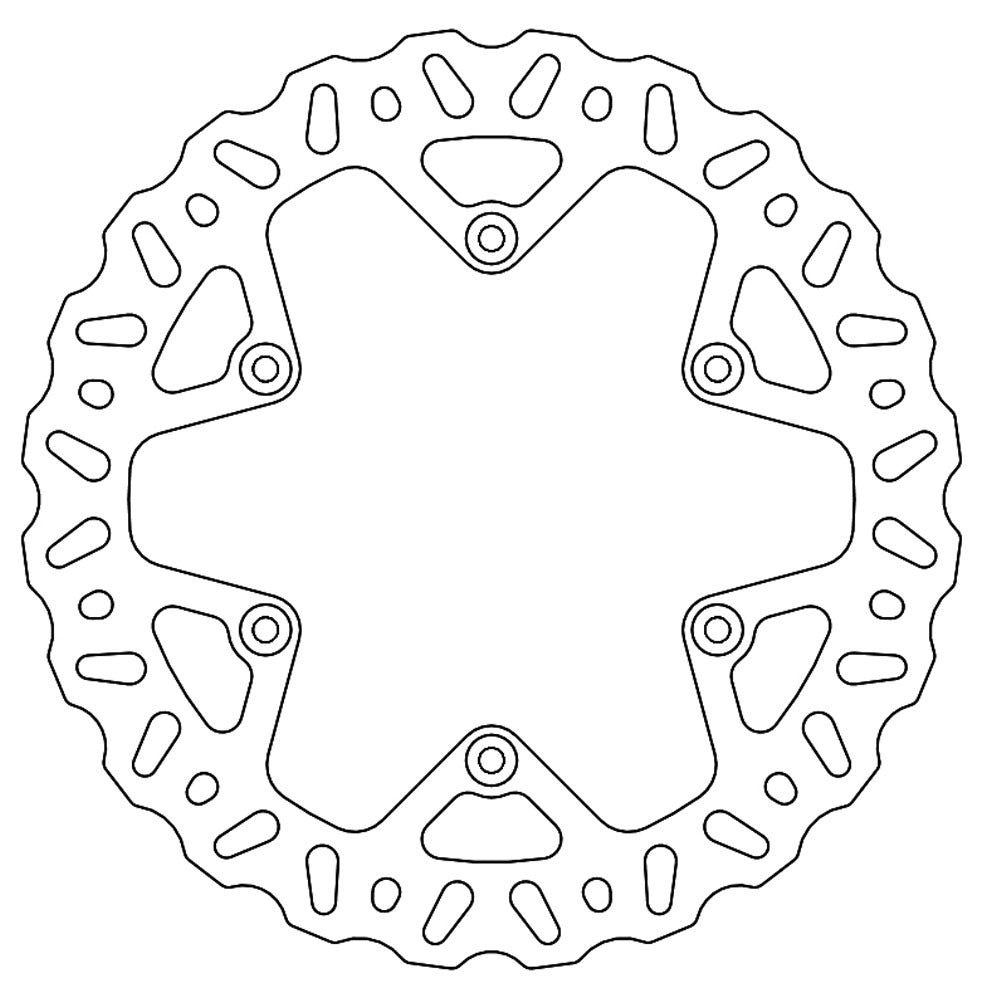 Moto-Master Yamaha Rear Nitro Series Disc (MM-110833)