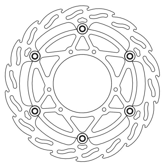 Moto-Master Honda 270mm Front Flame Floating Disc (MM-112082)