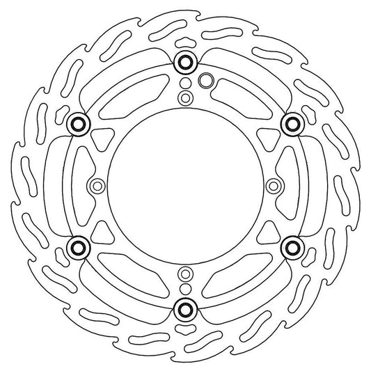 Moto-Master Husqvarna 270mm Front Flame Floating Disc (MM-112089)