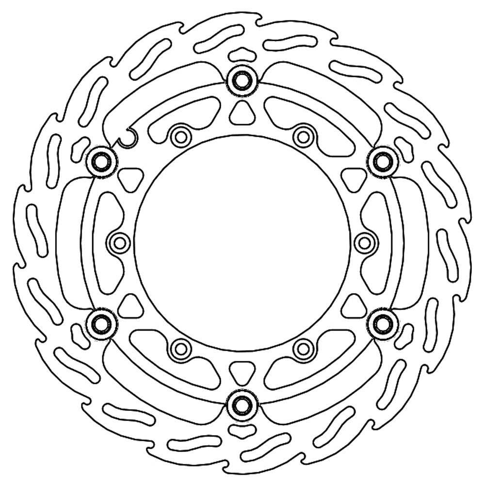 Moto-Master Beta 270mm Front Flame Floating Disc (MM-112268)