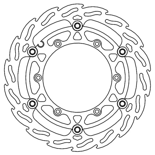Moto-Master Beta 270mm Front Flame Floating Disc (MM-112268)