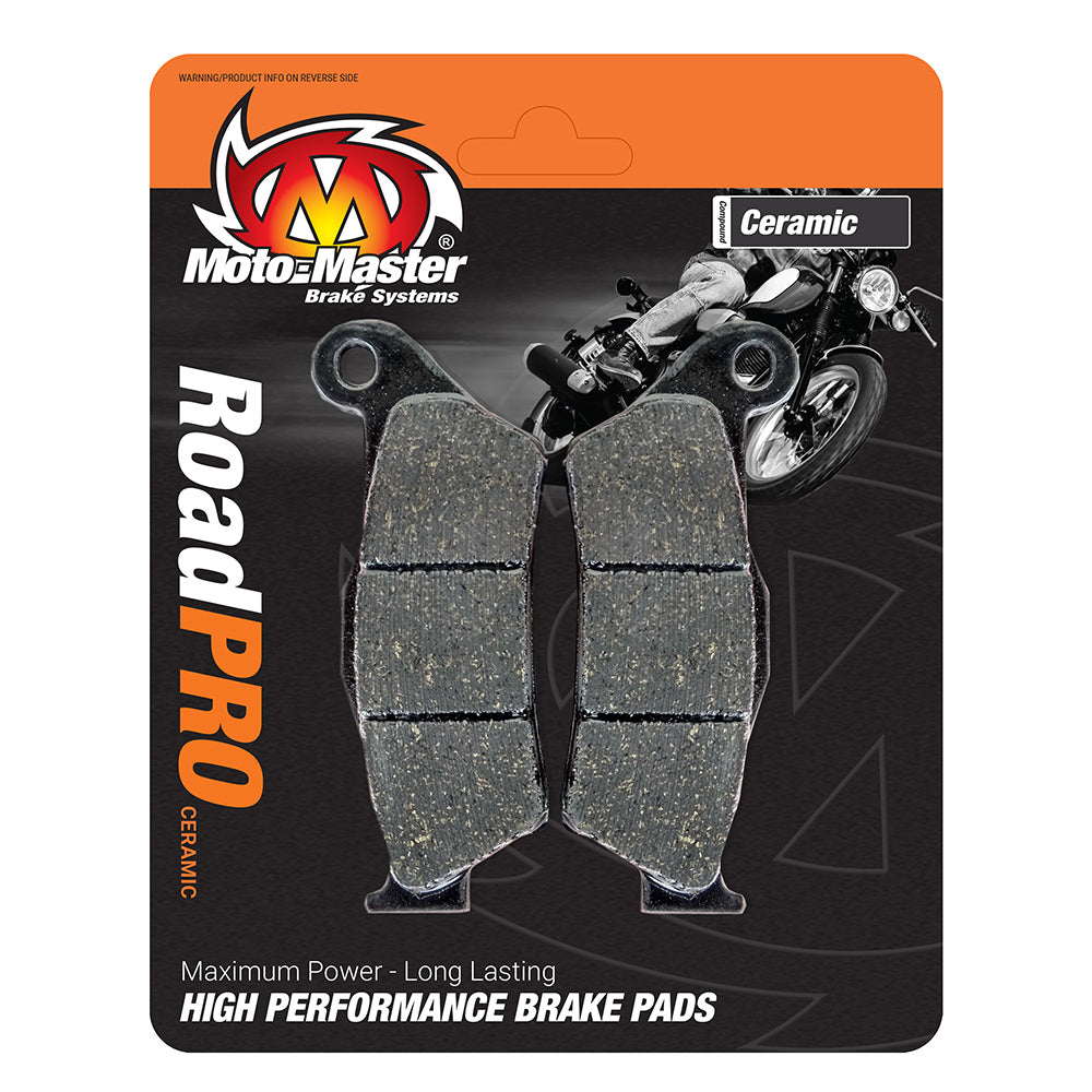 Moto-Master Kawasaki Ceramic Left Front Brake Pads - KH 100 EX 1988-On