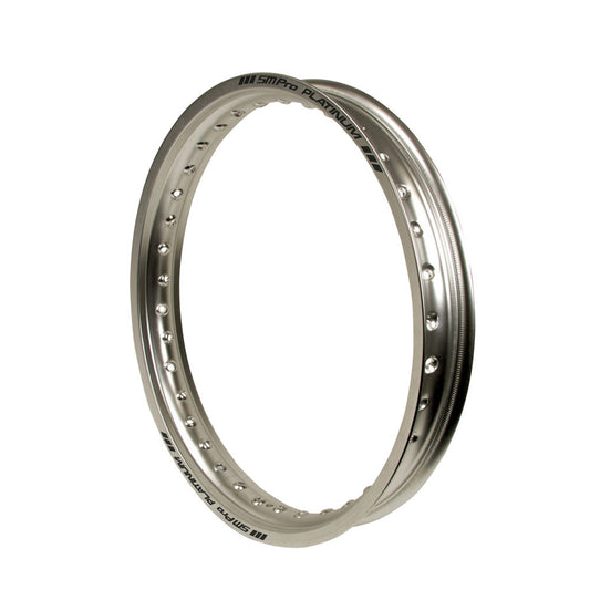 SM Pro Platinum Kawasaki Silver Rear Rim - KX 125-250 1989-2002 (19X2.15)