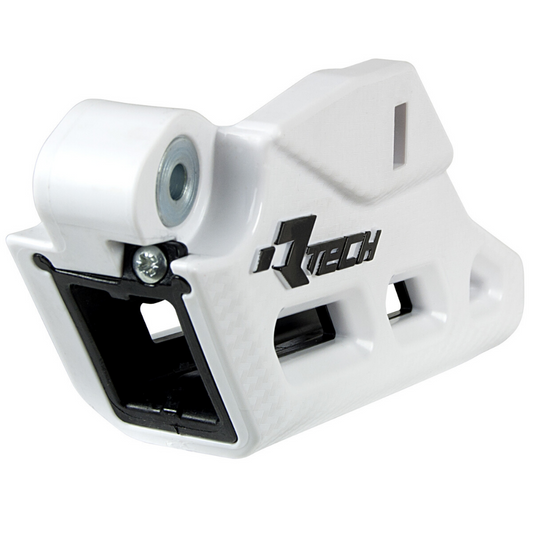 Rtech Beta White/Black Monoblock Worx Chain Guide RR 125 2T 2018-2023