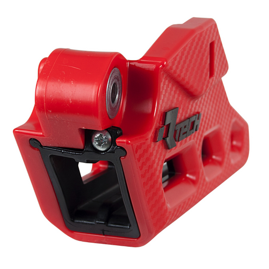 Rtech Beta Red/Black Monoblock Worx Chain Guide RR 125 2T 2018-2023