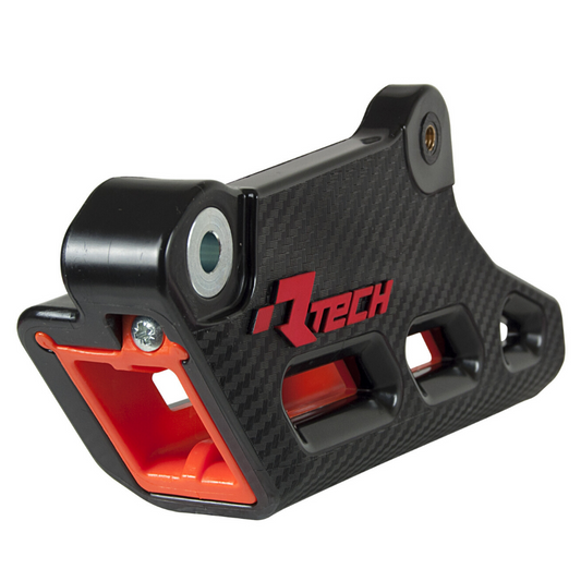 Rtech KTM Black/Orange Monoblock Worx Chain Guide 125 EXC 2014-2019