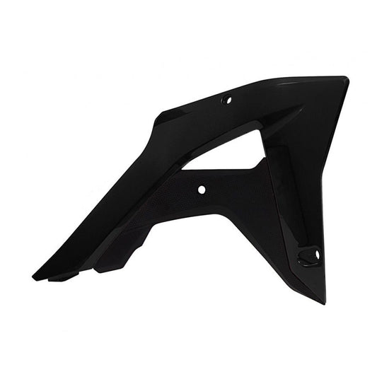 Rtech Honda CRF 450 L 2019-2021 Black Radiator Shrouds
