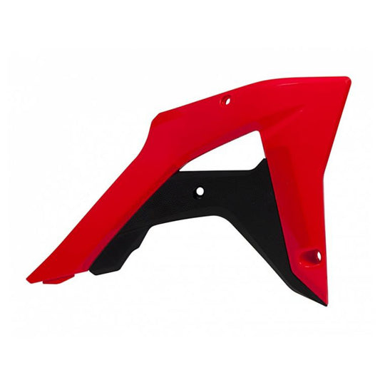 Rtech Honda CRF 450 L 2019-2021 OE Red/Black Radiator Shrouds