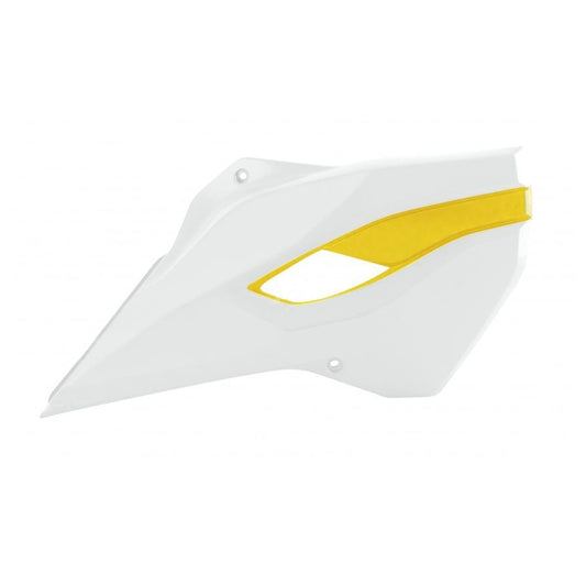 Rtech Husqvarna FC 250-350-450 2014-2015 OE Yellow/White Radiator Shrouds