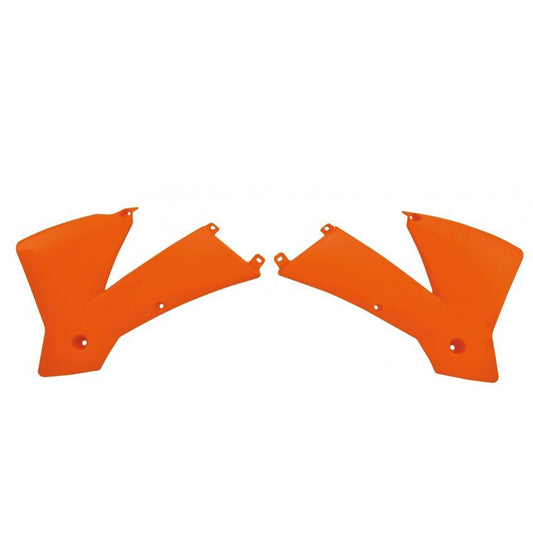 Rtech KTM 125 EXC 2003-2004 OE Orange Radiator Shrouds