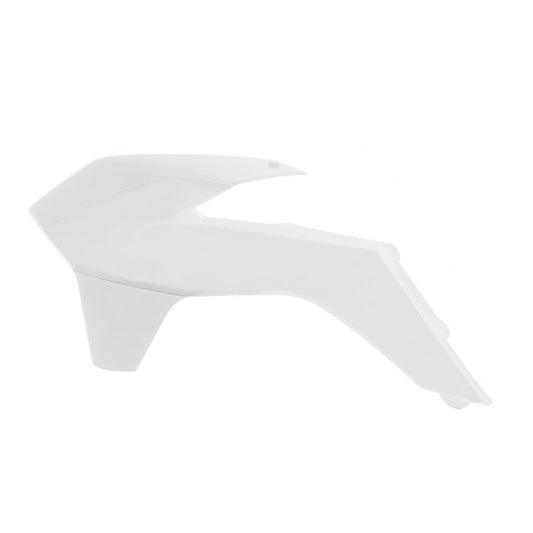 Rtech KTM 125 EXC 2014-2016 White Radiator Shrouds