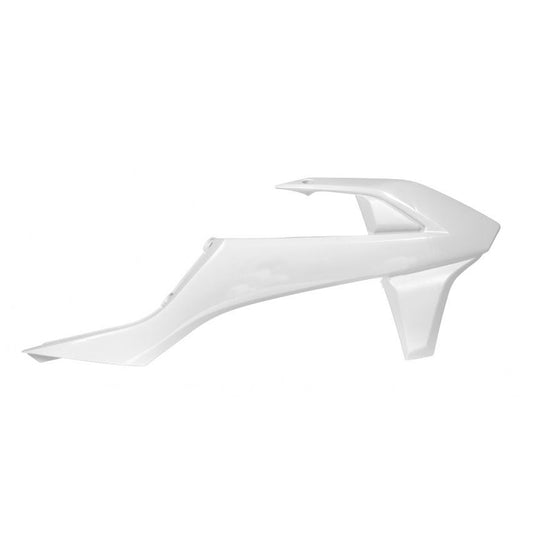 Rtech KTM 125 XC-W 2017-2019 White Radiator Shrouds