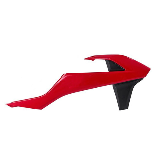 Rtech KTM 125 XC-W 2017-2019 Vintage Red/Black Radiator Shrouds
