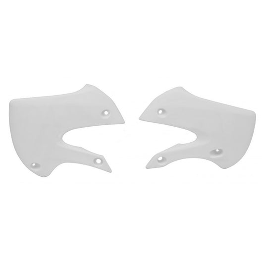 Rtech Kawasaki KX 65 2001-2020 White Radiator Shrouds