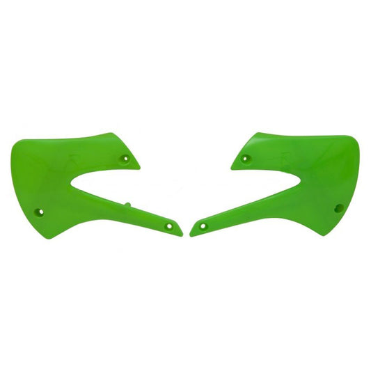 Rtech Kawasaki KX 85 1998-2013 OE Green (1998-2009 & 2012-2013) Radiator Shrouds