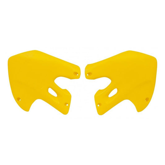 Rtech Suzuki RM 125-250 1998-2000 OE Yellow Radiator Shrouds