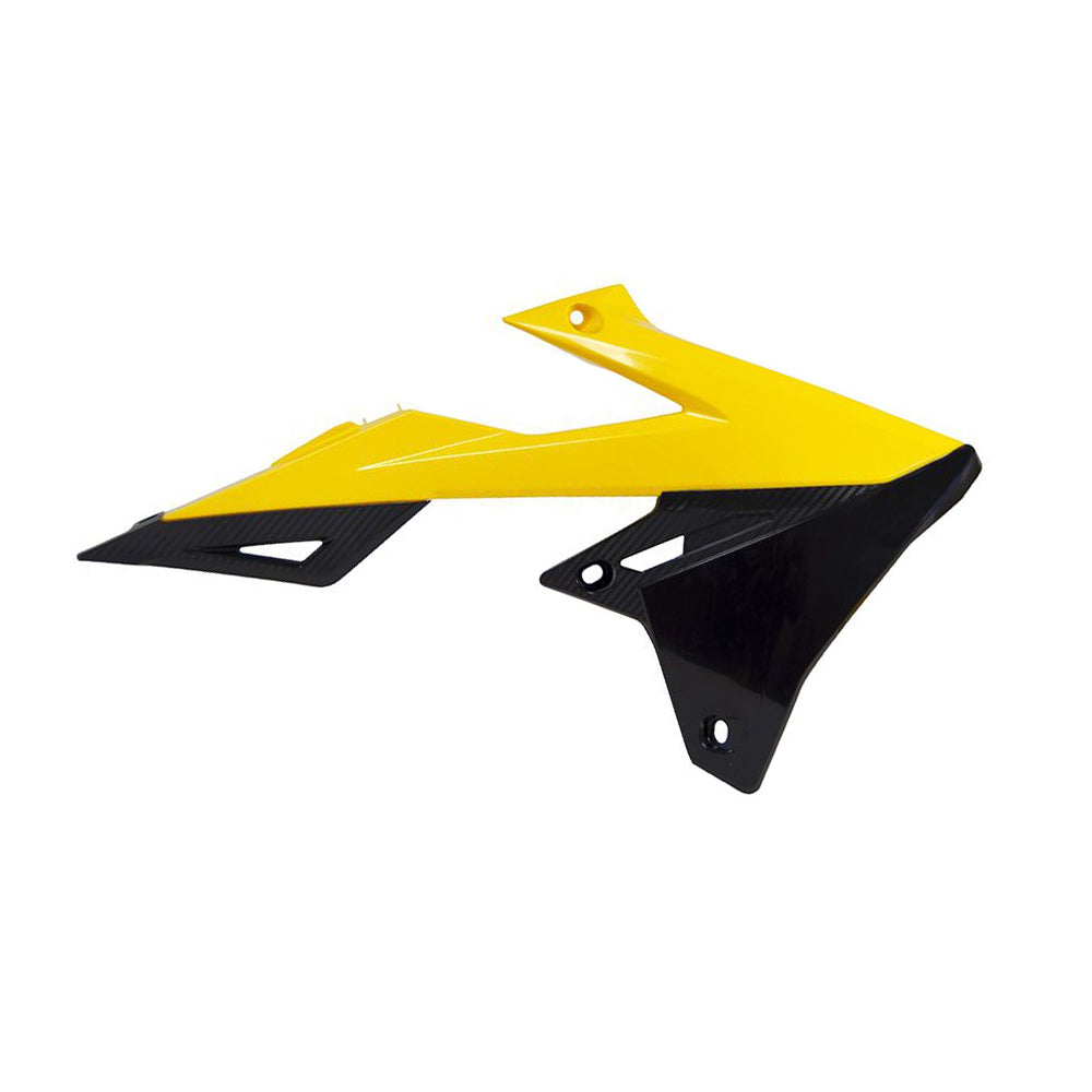 Rtech Suzuki RMZ 250 2019-2020 OE Yellow/Black Radiator Shrouds