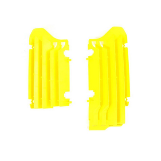 Rtech Suzuki Yellow Oversized Radiator Louvres RMZ 450 2019-2023